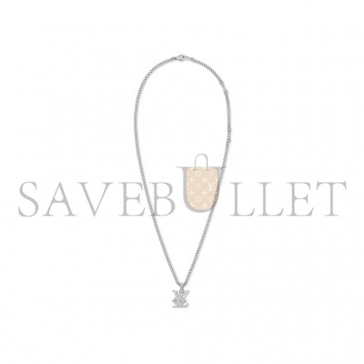 LOUIS VUITTON MONOGRAM ROW PENDANT M02254